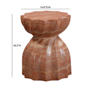 Turin Indoor/Outdoor Concrete Accent Stool