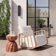 Turin Indoor/Outdoor Concrete Accent Stool