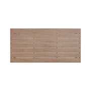 Cassie Natural Outdoor Rectangular Dining Table (75"-108")