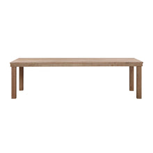 Cassie Natural Outdoor Rectangular Dining Table (75"-108")