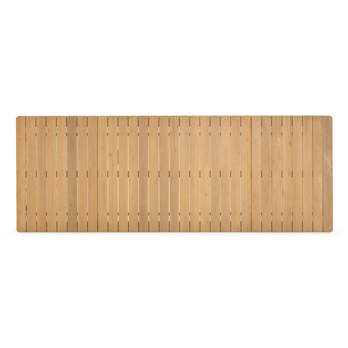 Sardinia 95" Light Teak Outdoor Rectangular Dining Table