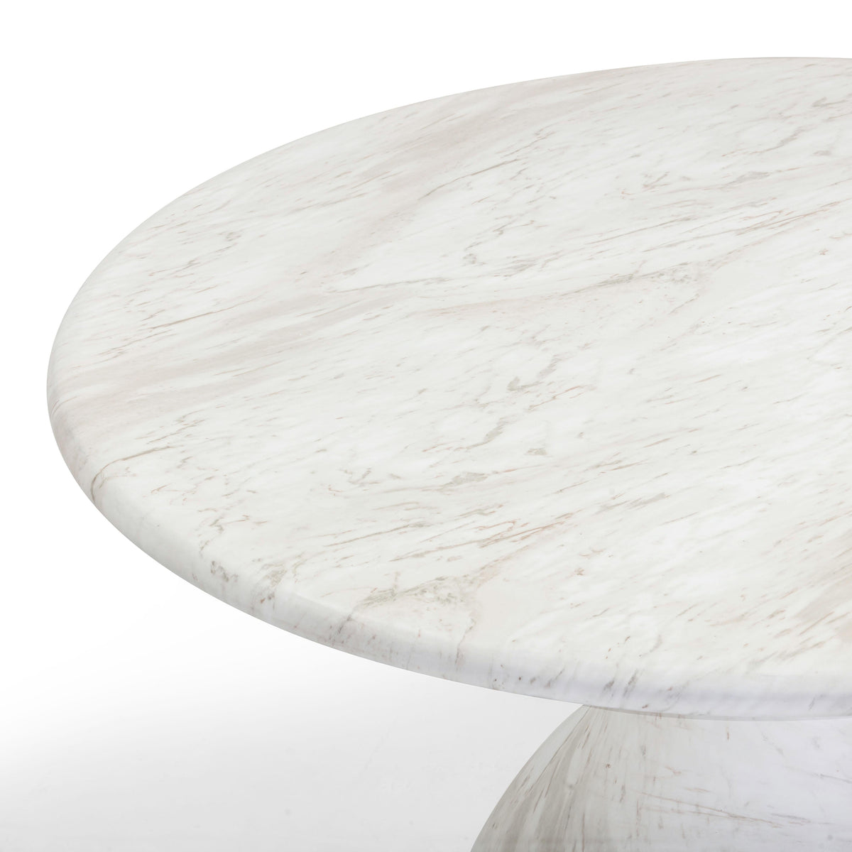 Smooch 47" Concrete Indoor/Outdoor Round Dining Table