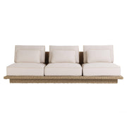 Mora Cream Outdoor Sofa (65"-96")