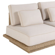 Mora Cream Outdoor Sofa (65"-96")