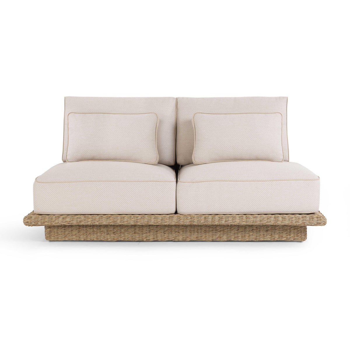 Mora Cream Outdoor Sofa (65"-96")