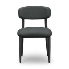 Annika Textured Contract-Grade Fabric Outdoor Dining Side Chair