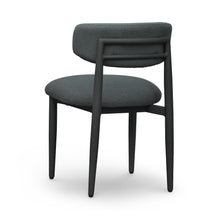 Annika Textured Contract-Grade Fabric Outdoor Dining Side Chair