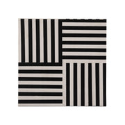 Cube Black and White Side Table