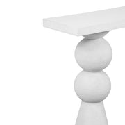 Lupita 53" White Console Table