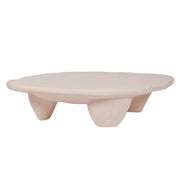 Athen 57" Lightweight Faux Stone Coffee Table