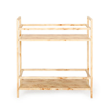 Destin Natural Burl Contract-Grade Bar Cart