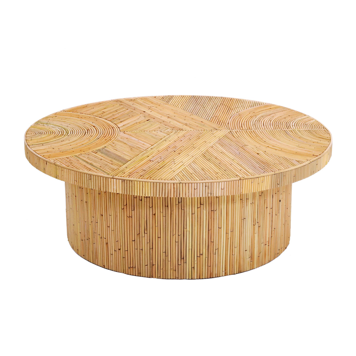 Acadia 47" Rattan Coffee Table