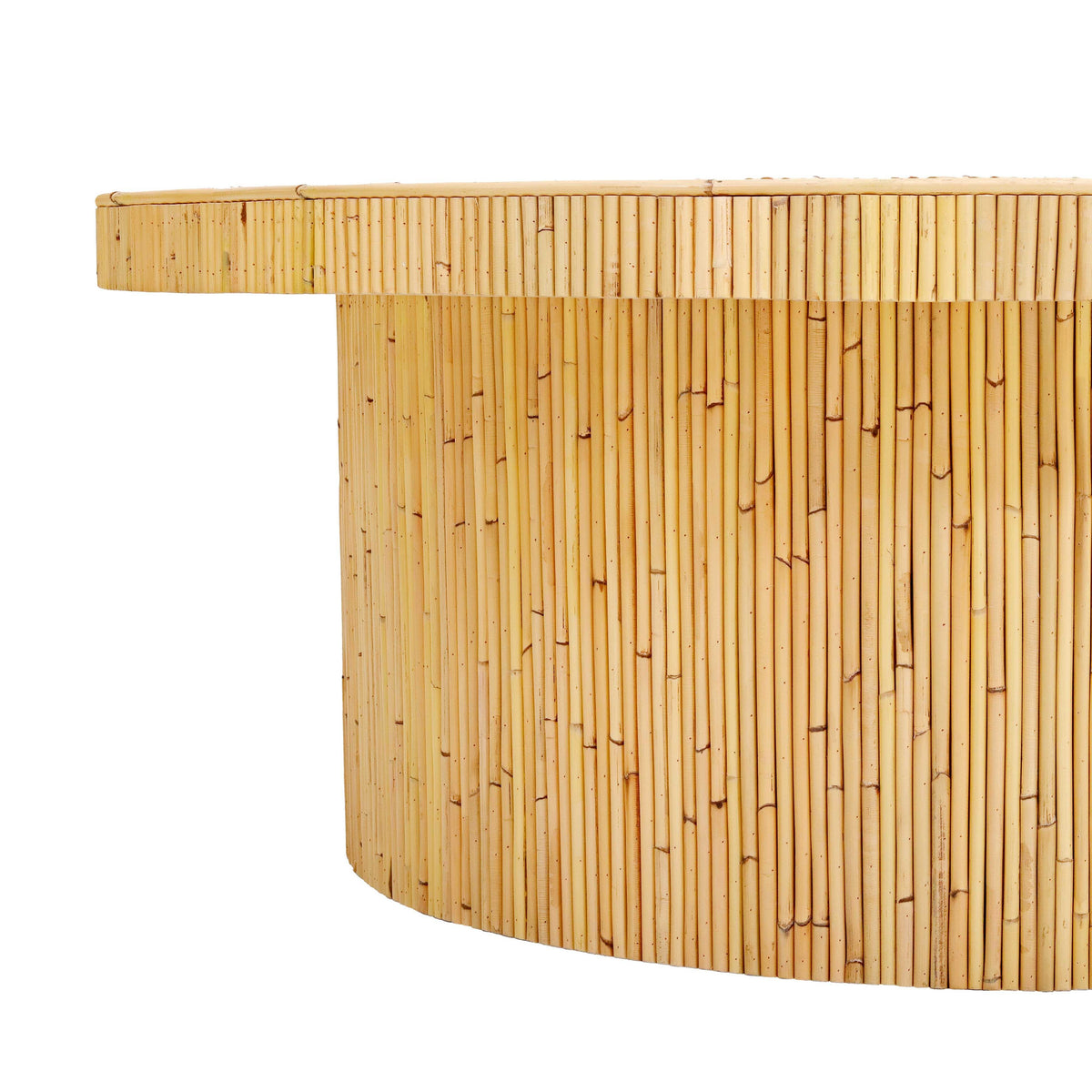 Acadia 47" Rattan Coffee Table