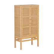 Amara Woven Rattan Cabinet
