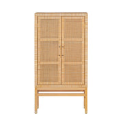 Amara Woven Rattan Cabinet