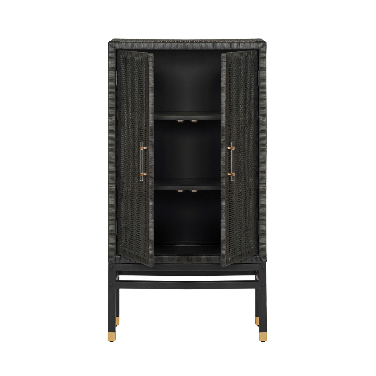 Amara Woven Rattan Cabinet