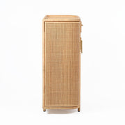 Tarot Natural Rattan Bar Cabinet