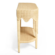 Sally 41" Natural Rattan Console Table