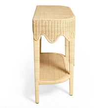 Sally 41" Natural Rattan Console Table