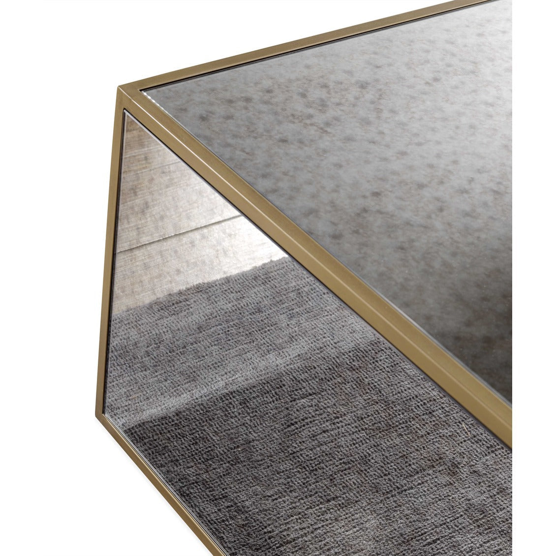 Lana Mirrored Coffee Table by Inspire Me! Home Decor (43"-48")