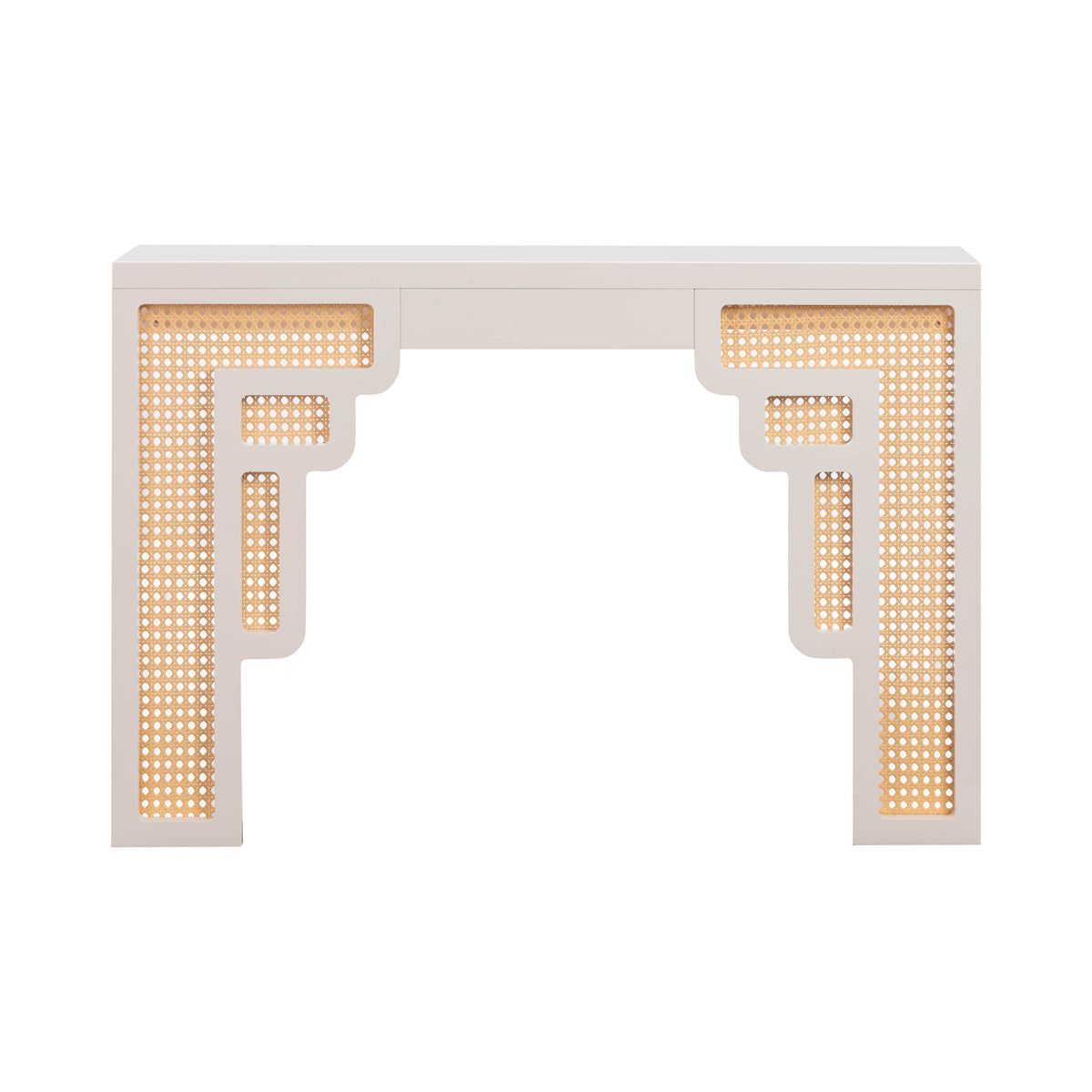 Suzie 45" Rattan Console Table