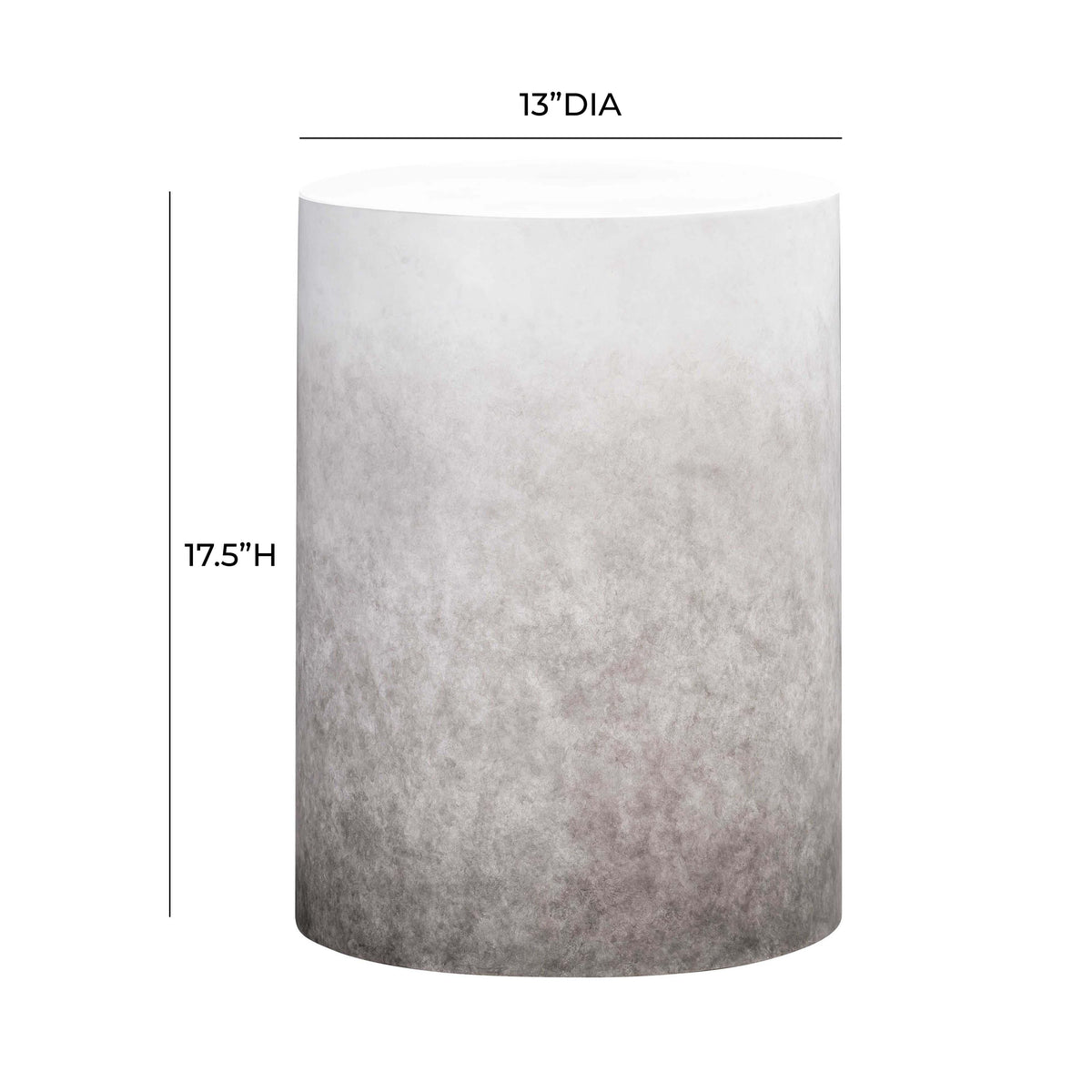 Sarana Ombre Concrete Accent Stool