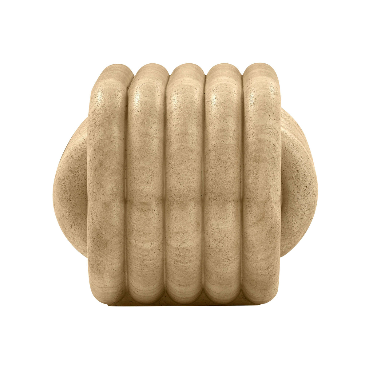 Love Knot Concrete Indoor/Outdoor Accent Stool