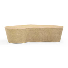 Slab 60" Natural Seagrass Coffee Table