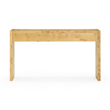 Brandyss 54" Burl Console Table