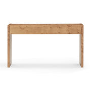 Brandyss 54" Burl Console Table