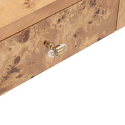 Brandyss 54" Burl Console Table