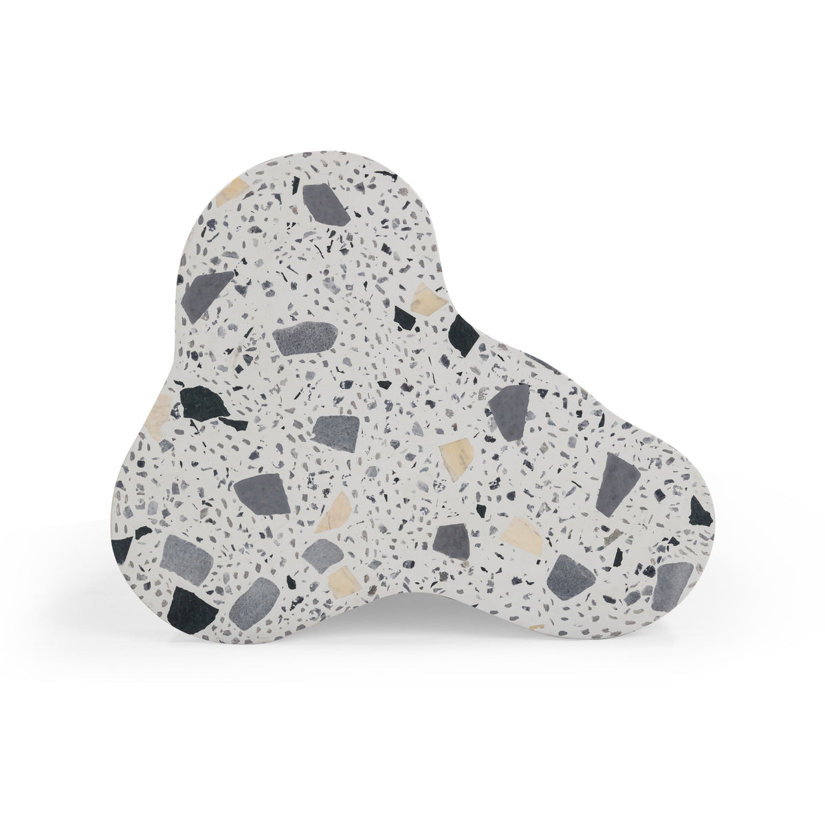 Slab Faux Terrazzo Indoor/Outdoor Side Table