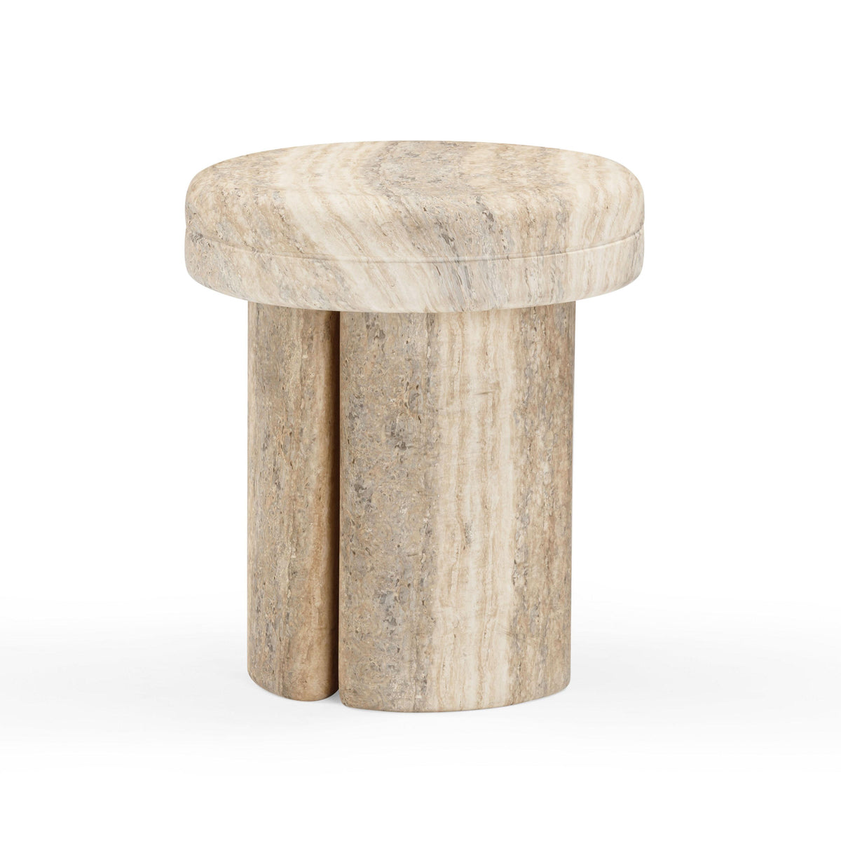 Sheila Textured Concrete Indoor / Outdoor Side Table