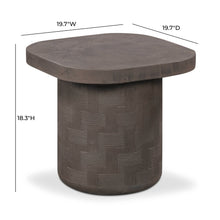 Suraya Indoor/Outdoor Concrete Side Table