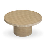 Darcy 36" Concrete Indoor/Outdoor Round Coffee Table