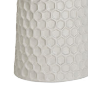Hessa Indoor/Outdoor Concrete Chiseled Side Table