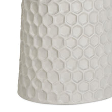 Hessa Indoor/Outdoor Concrete Chiseled Side Table