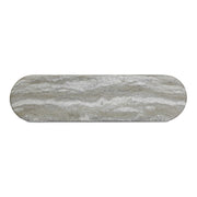 Hyre 59" Faux Stone Indoor/Outdoor Concrete Console Table