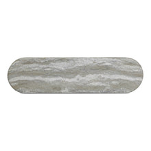 Hyre 59" Faux Stone Indoor/Outdoor Concrete Console Table