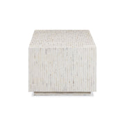Earl 48" Shell Rectangular Coffee Table