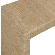Mona 48" Natural Seagrass Console Table