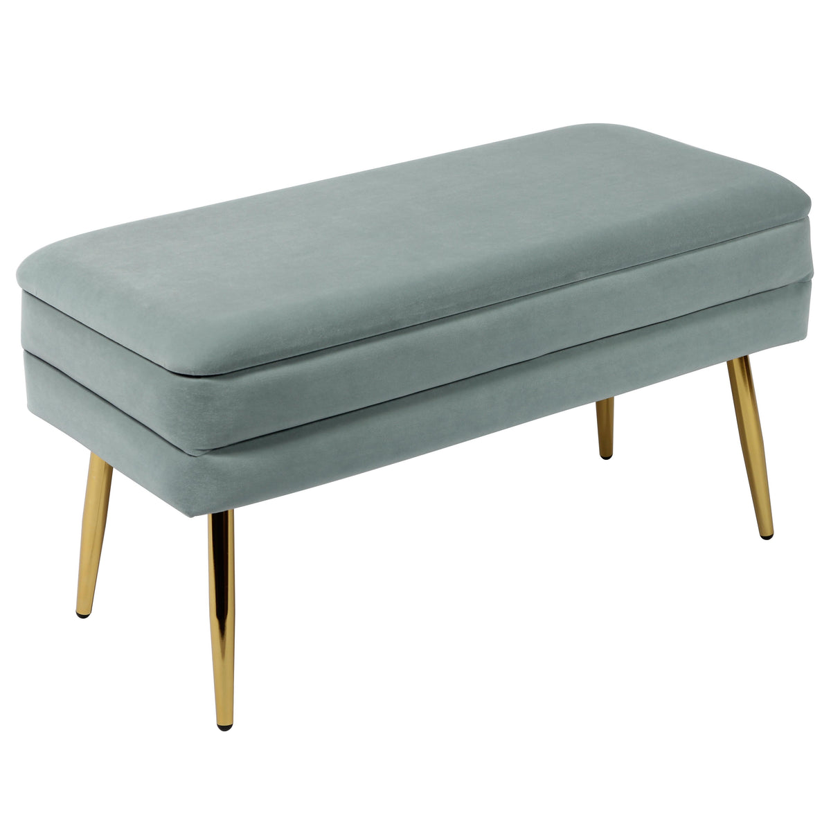 Ziva 31" Velvet Storage Bench