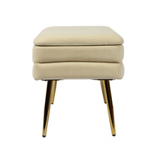 Ziva 31" Velvet Storage Bench