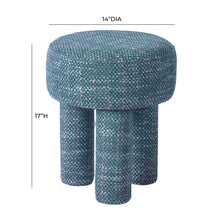 Claire Textured Accent Stool