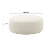 Broohah Performance Fabric Ottoman