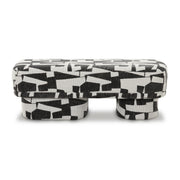 Lena 47" Performance Jacquard Bench