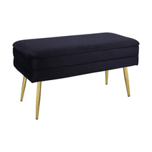 Ziva 31" Velvet Storage Bench