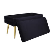 Ziva 31" Velvet Storage Bench