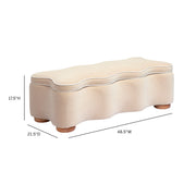 Thalia 48.5" Performance Velvet Storage Bench