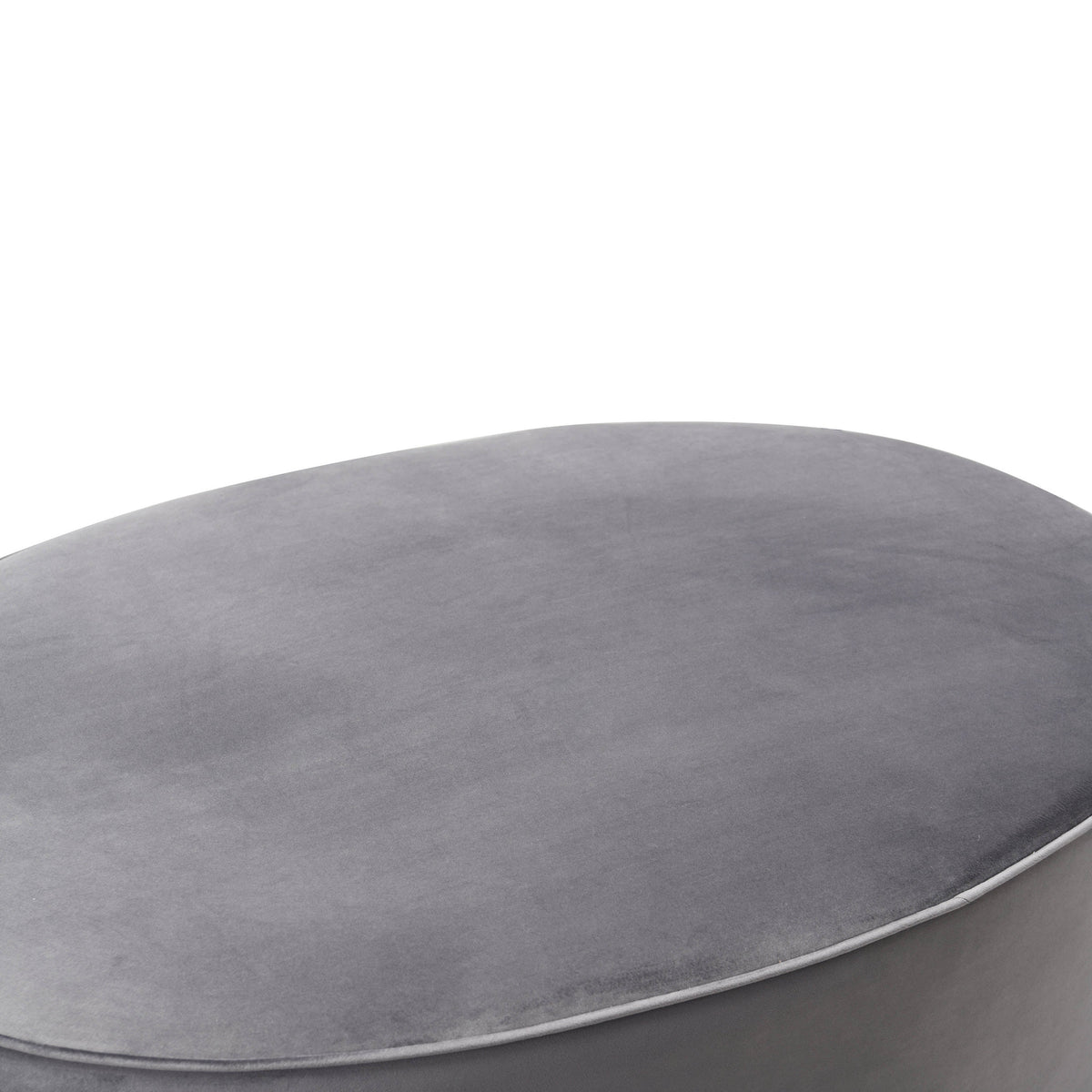 Scarlett Performance Velvet Oval Ottoman